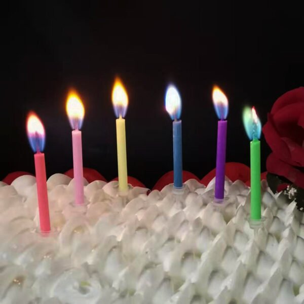 Flame Birthday Party Cake Creative Candles - Image 2